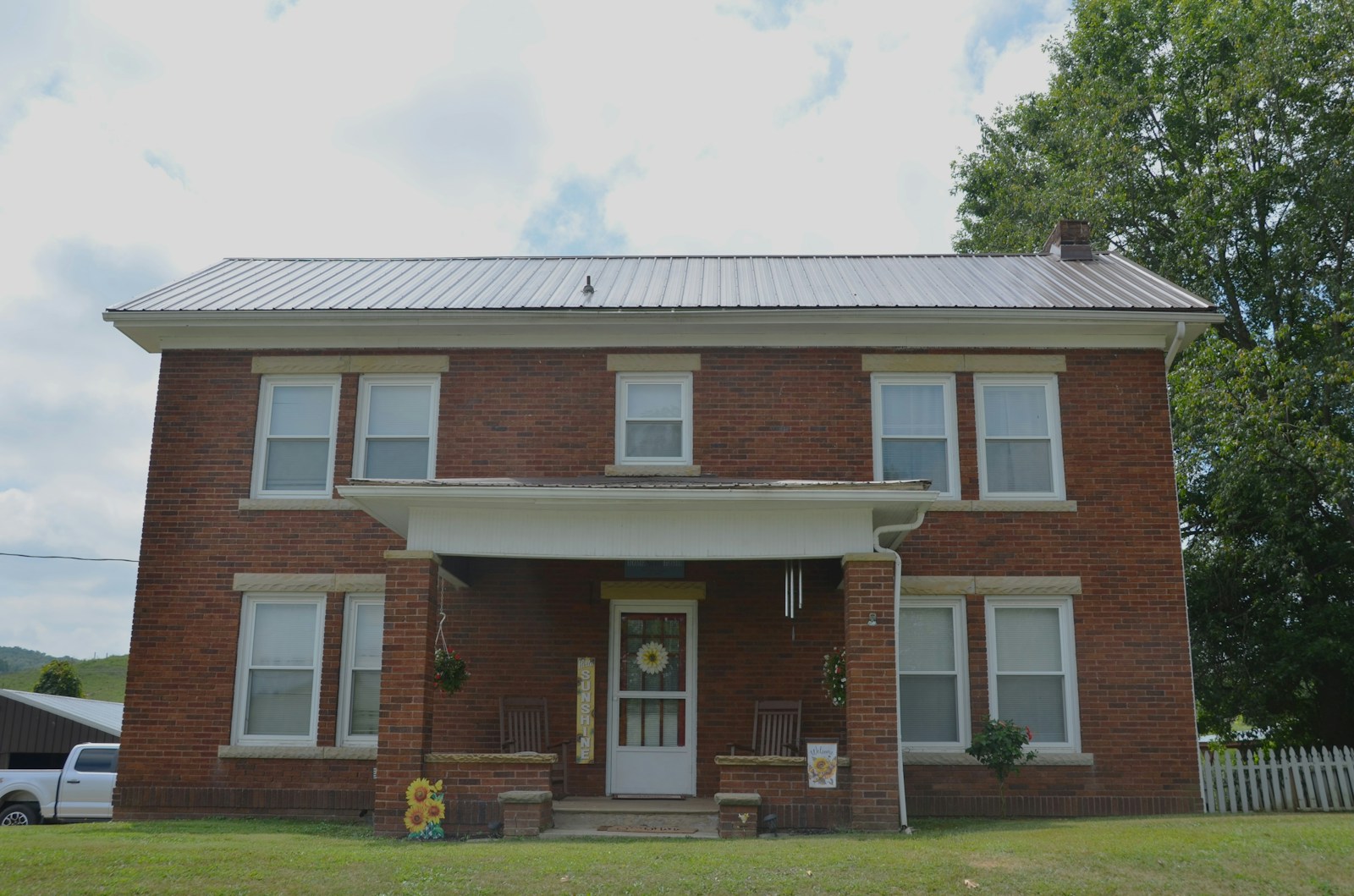 New siding installation